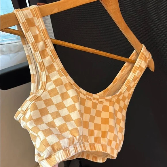 ARQ Checkered Full Coverage Bra - Picture 4 of 17